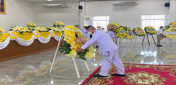 พิธีทำบุญตักบาตรถวายพระราชกุศลฯแ ,พิธีวางพวงมาลาถวายราชสักการะเนื่องในวันคล้ายวันสวรรคต พระบาทสมเด็จพระบรมชนกาธิเบศร มหาภูมิพลอดุลยเดชมหาราช บรมนาถบพิตร