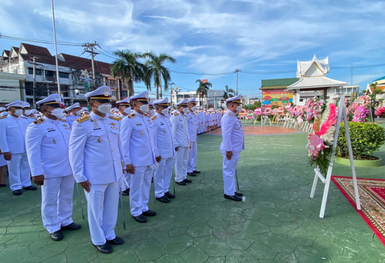 วางพวงมาลา เนื่องในวันคล้ายวันสวรรคต พระบาทสมเด็จพระจุลจอมเกล้าเจ้าอยู่หัว