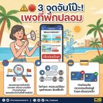 ร้อนนี้ระวัง “ทะเลทิพย์”! 3 จุดจับโป๊ะเพจที่พักปลอม เช็กด่วนก่อนโอนเงินมัดจำ!